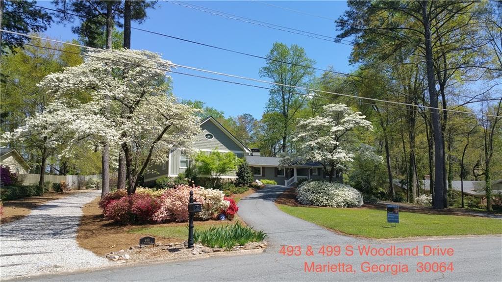 4 bedroom, 3,257 sq ft single family residence sold at 499 S Woodland Drive, Marietta, GA 30064
