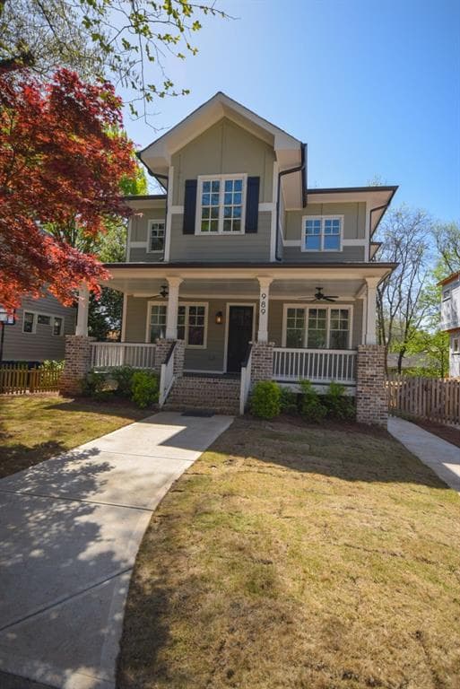 7 bedroom, 3,423 sq ft single family residence sold at 989 Drewry Street, Atlanta, GA 30306