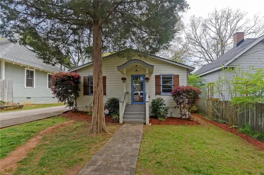 3 bedroom, 1,589 sq ft single family residence sold at 1109 Eden Avenue, Atlanta, GA 30316