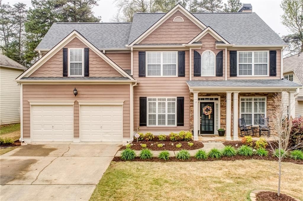 4 bedroom, 2,775 sq ft single family residence sold at 221 Daybreak Rush, Canton, GA 30114