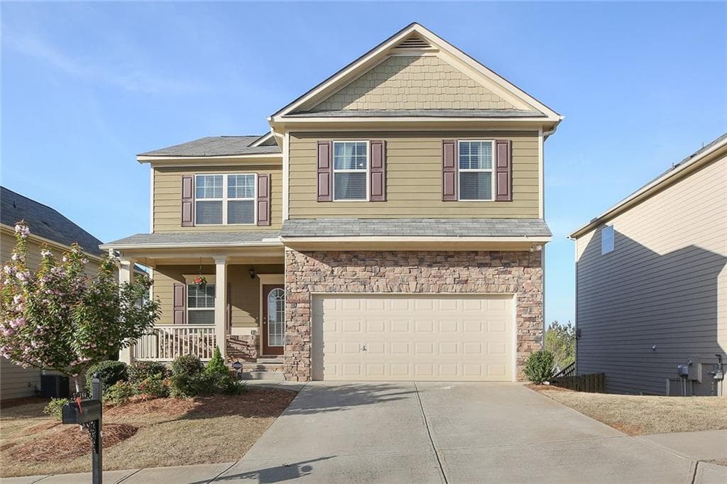 5 bedroom, 3,801 sq ft single family residence sold at 184 Cornerstone Circle, Woodstock, GA 30188