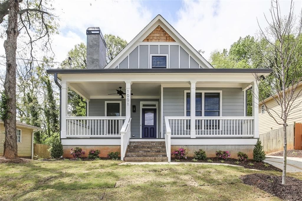 4 bedroom, 1,889 sq ft single family residence sold at 1001 Martin Street, Atlanta, GA 30315