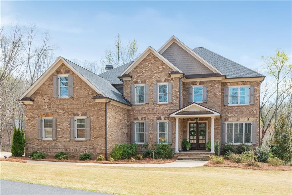 6 bedroom, 4,818 sq ft single family residence sold at 16385 Laconia Lane, Milton, GA 30004