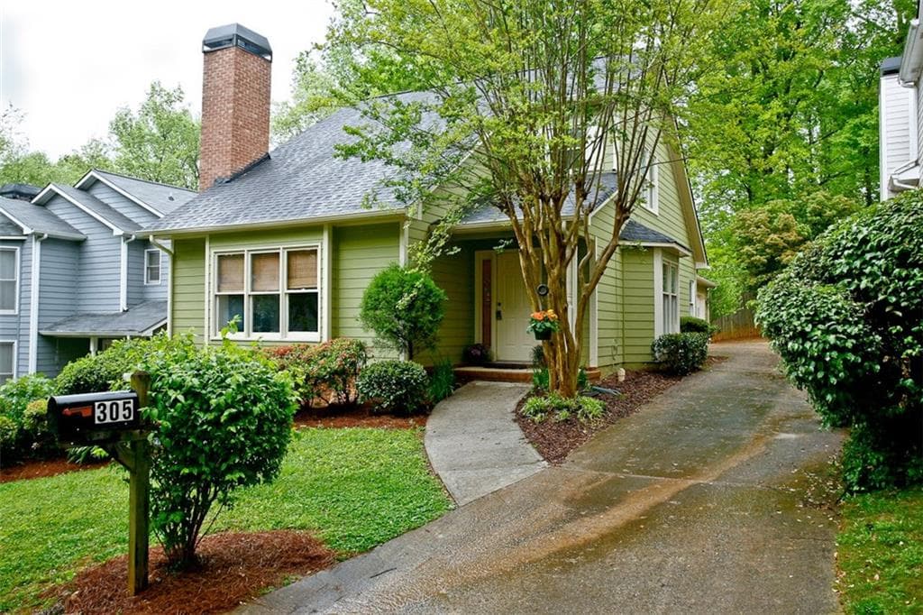 3 bedroom, 2,148 sq ft single family residence sold at 305 Somerlane Place, Avondale Estates, GA 30002