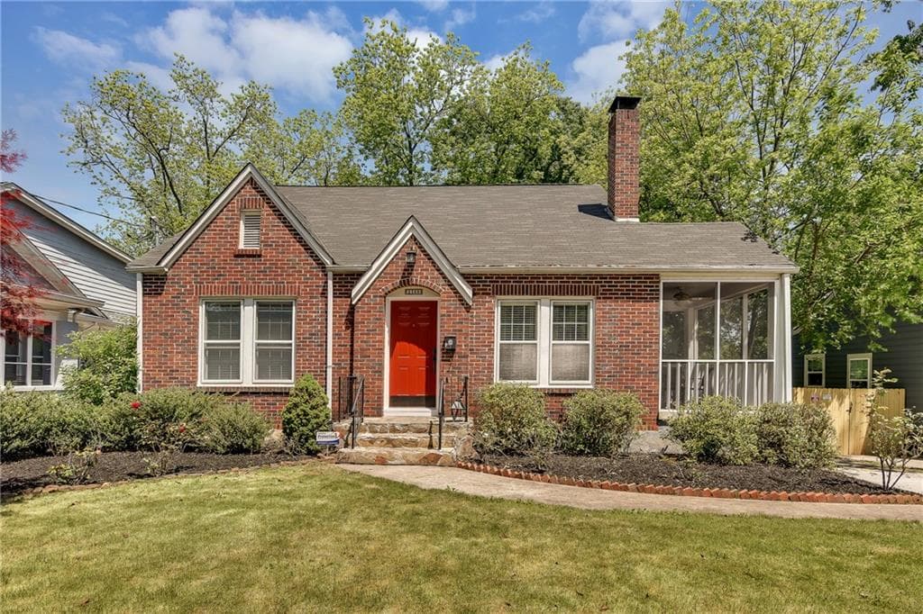 4 bedroom single family residence sold at 2168 Ridgedale Road, Atlanta, GA 30317