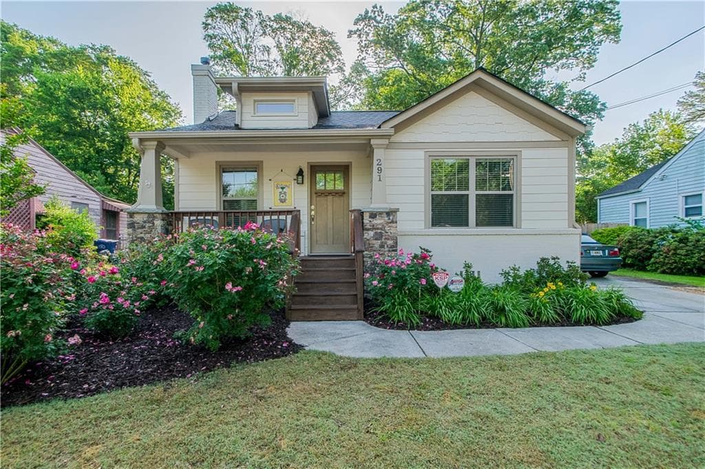 4 bedroom, 1,995 sq ft single family residence sold at 291 Leland Terrace, Atlanta, GA 30317