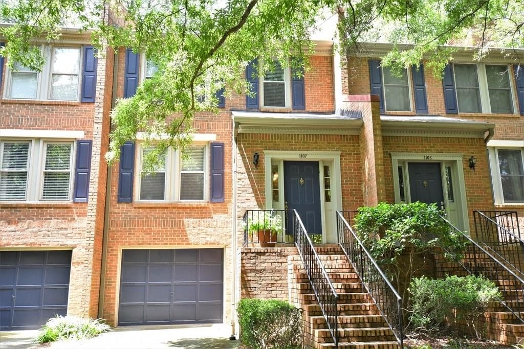 2 bedroom, 1,460 sq ft townhouse sold at 1107 Morningside Place, Atlanta, GA 30306