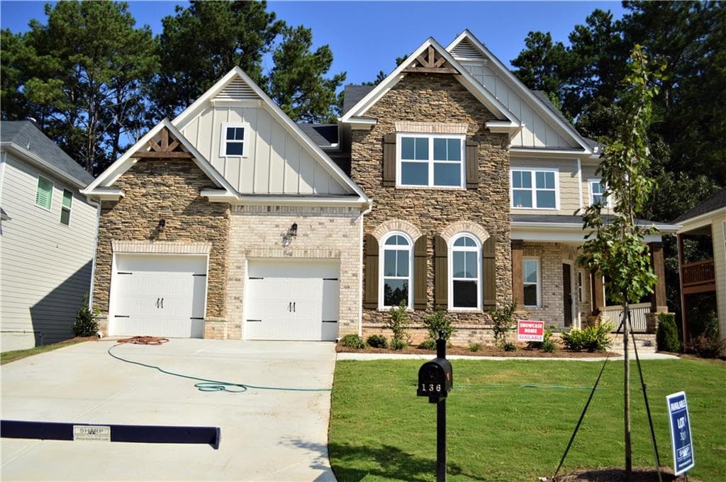 5 bedroom single family residence sold at 136 Edinburgh Drive, Holly Springs, GA 30115