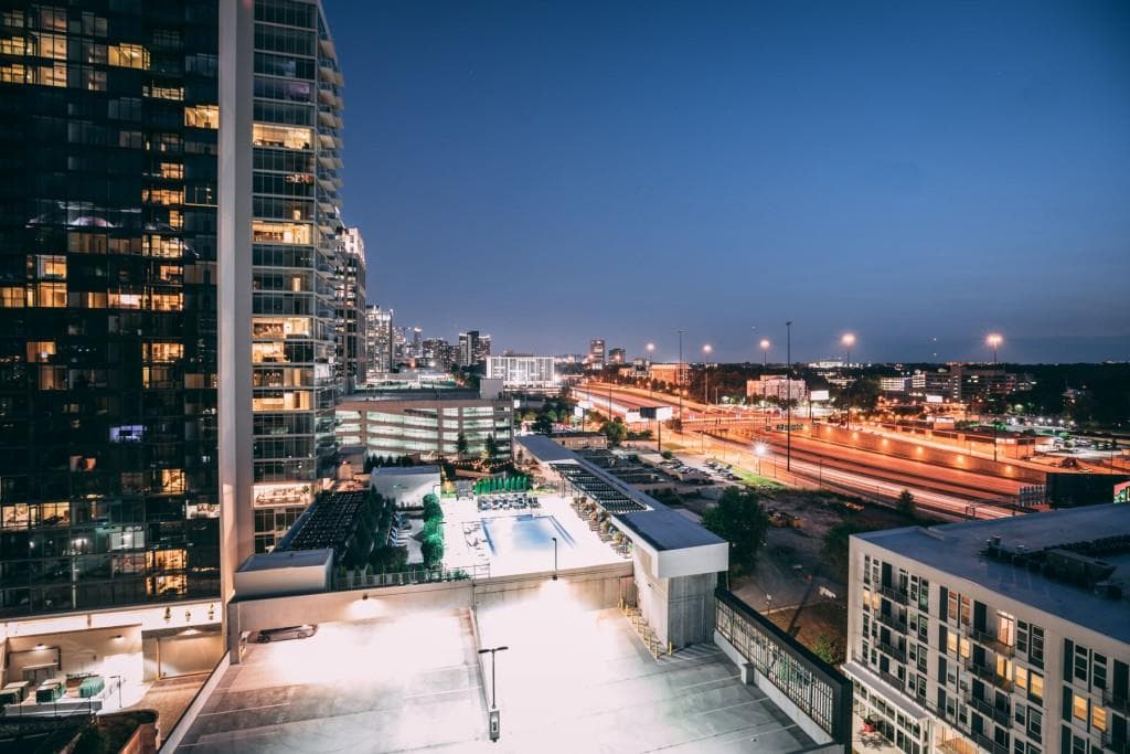 2 bedroom, 1,028 sq ft condominium sold at 1280 W Peachtree Street 1606, Atlanta, GA 30309