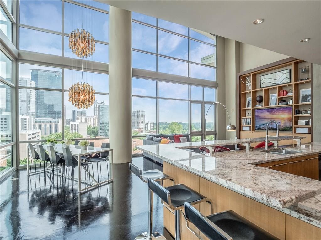 3 bedroom, 2,787 sq ft condominium sold at 905 Juniper Street 814, Atlanta, GA 30309