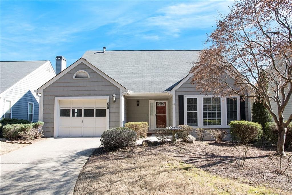 3 bedroom, 2,186 sq ft single family residence sold at 60 Mill Pond Road, Roswell, GA 30076