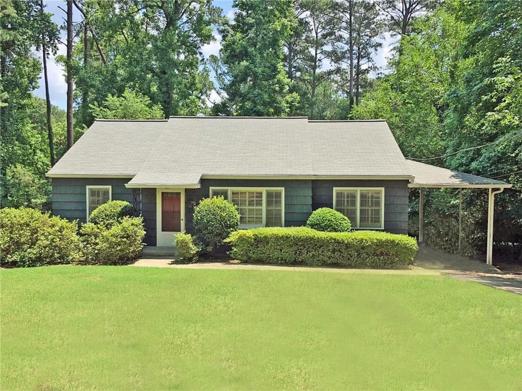 3 bedroom, 1,228 sq ft single family residence sold at 597 Clairmont Circle, Decatur, GA 30033