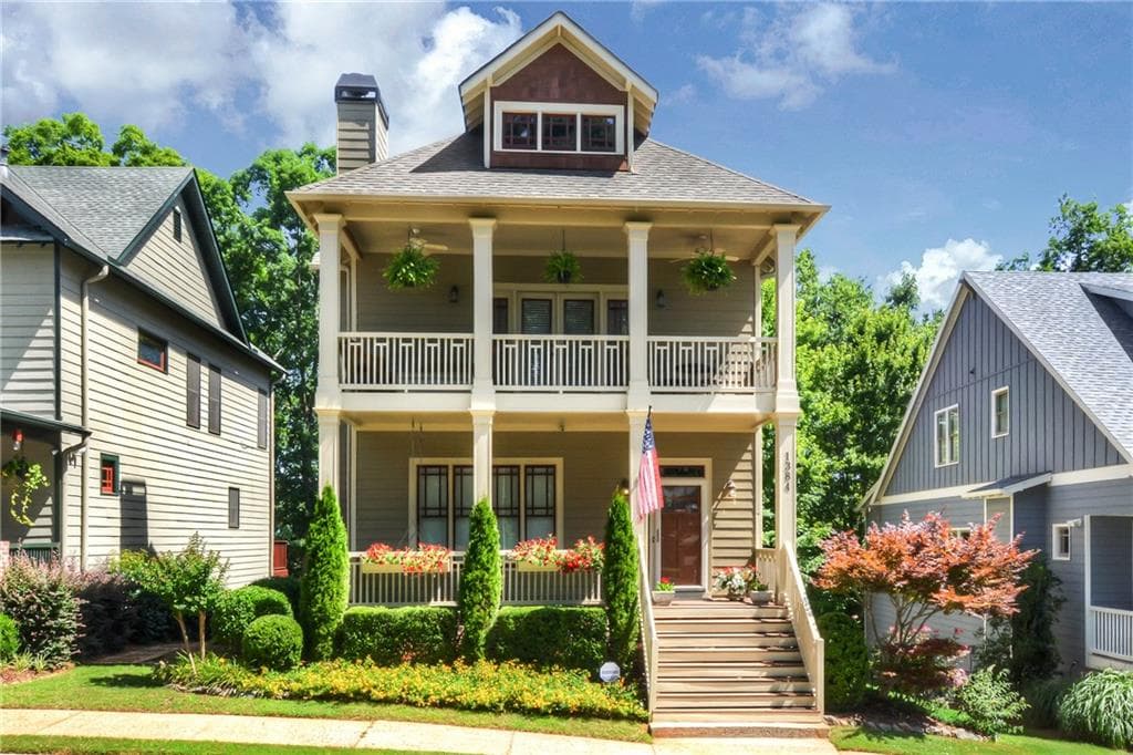 3 bedroom single family residence sold at 1384 Marion Walk, Atlanta, GA 30315