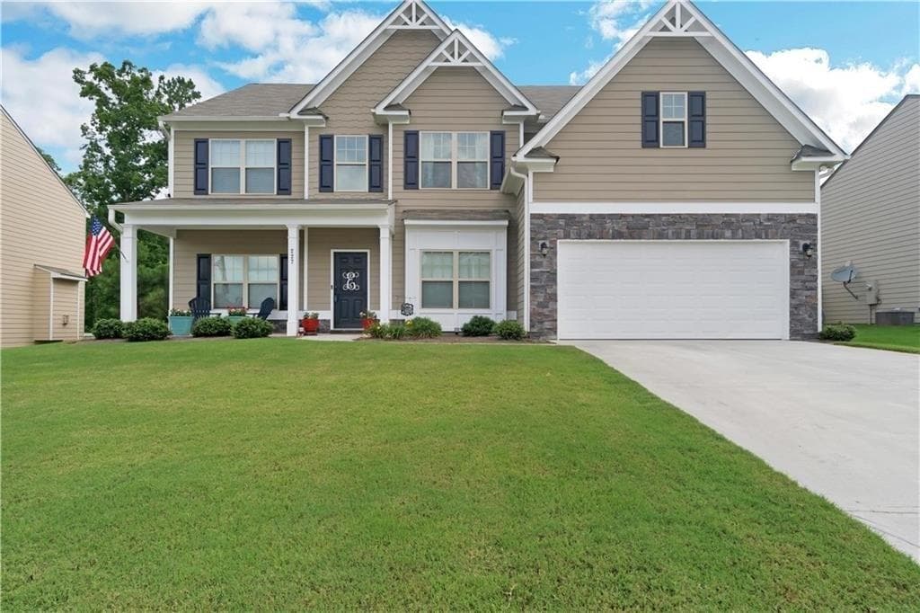 5 bedroom, 2,975 sq ft single family residence sold at 227 Harmony Circle, Acworth, GA 30101
