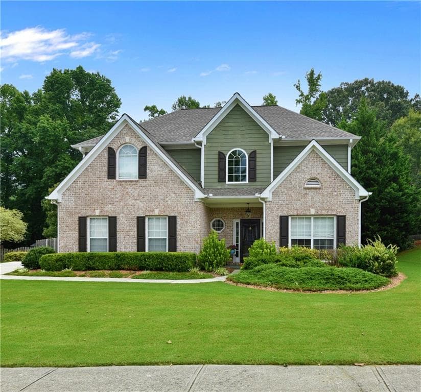 5 bedroom single family residence sold at 1067 Forest Creek Drive, Canton, GA 30115