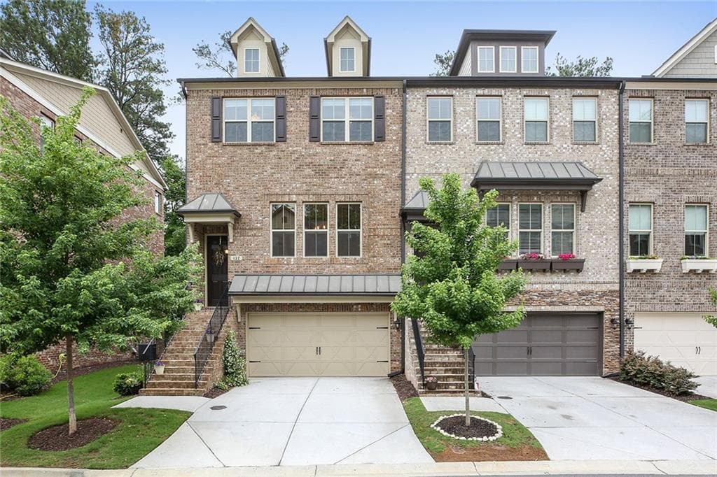 3 bedroom, 2,626 sq ft townhouse sold at 132 Brindle Lane, Alpharetta, GA 30009