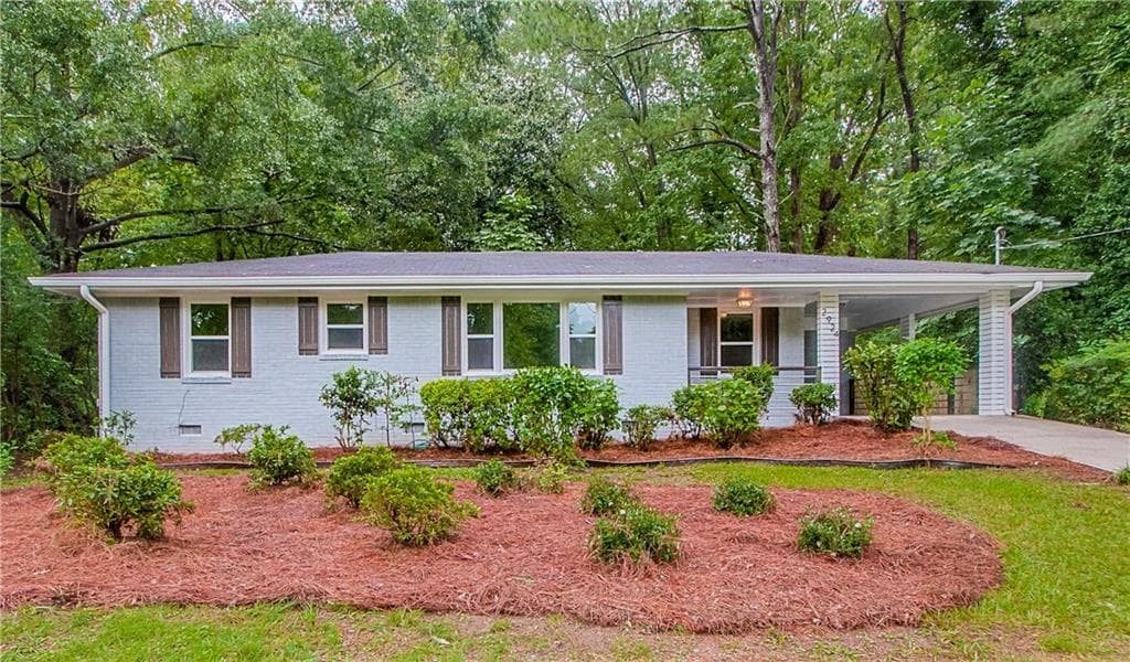 3 bedroom, 1,125 sq ft single family residence sold at 2924 Belleau Lane, Atlanta, GA 30316
