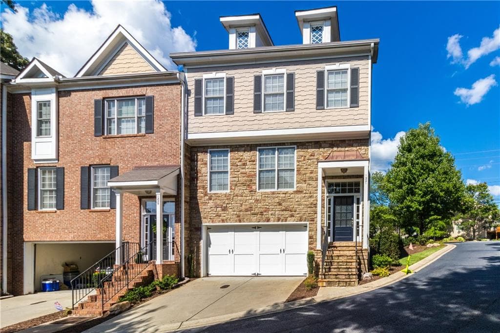 3 bedroom, 2,034 sq ft townhouse sold at 1221 Brickton Drive, Atlanta, GA 30318