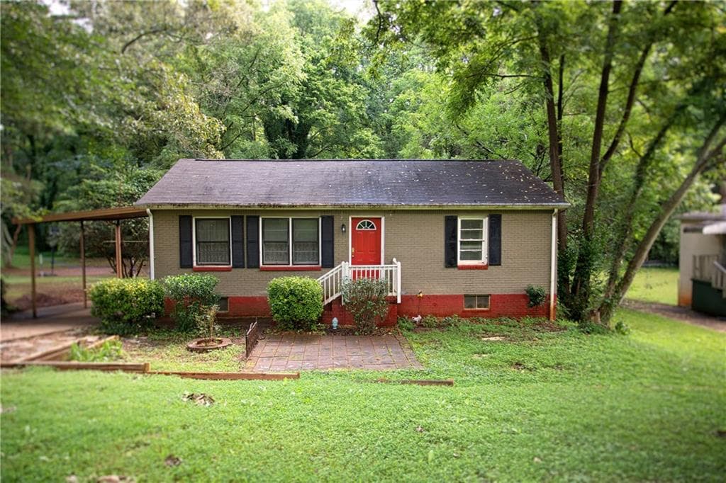 3 bedroom, 936 sq ft single family residence sold at 1410 Cobb Branch Drive, Decatur, GA 30032