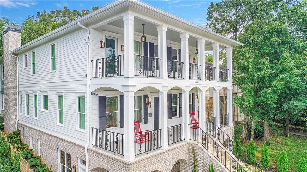 5 bedroom, 6,985 sq ft single family residence sold at 1185 North Highland Avenue, Atlanta, GA 30306