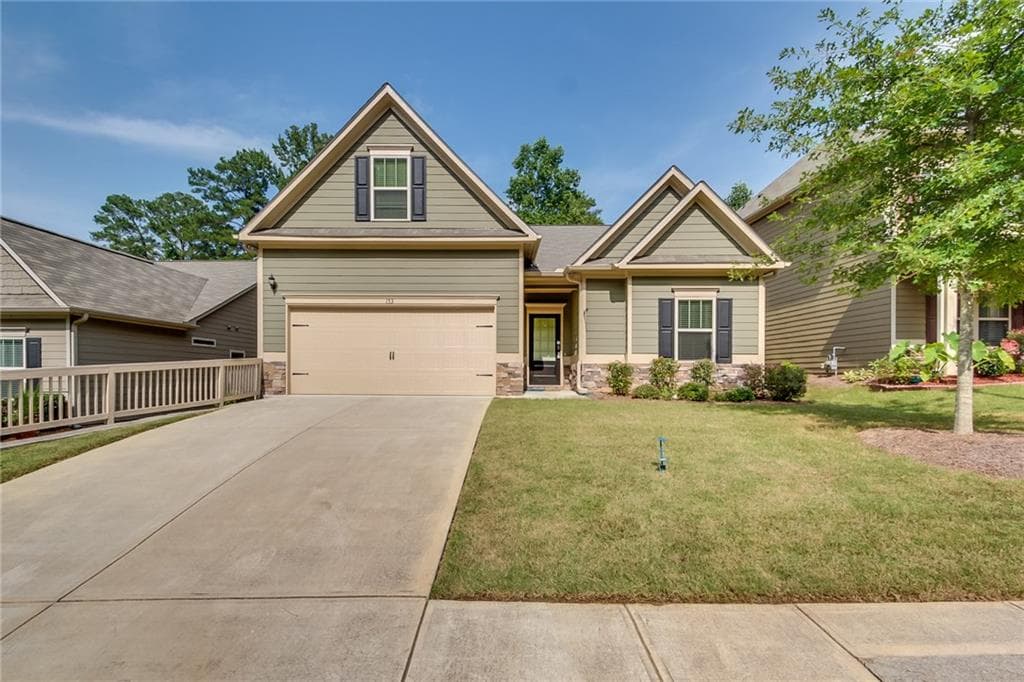 4 bedroom, 1,980 sq ft single family residence sold at 153 Stone Manor Court, Woodstock, GA 30188