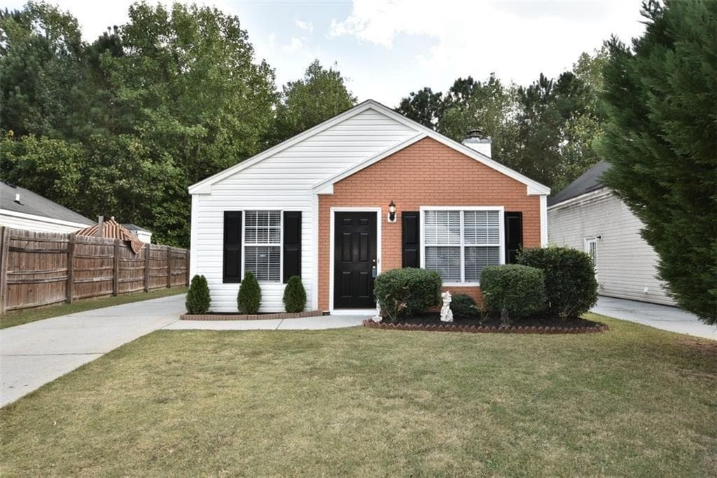 3 bedroom, 1,008 sq ft single family residence sold at 1852 Patterson Park Drive, Lawrenceville, GA 30044