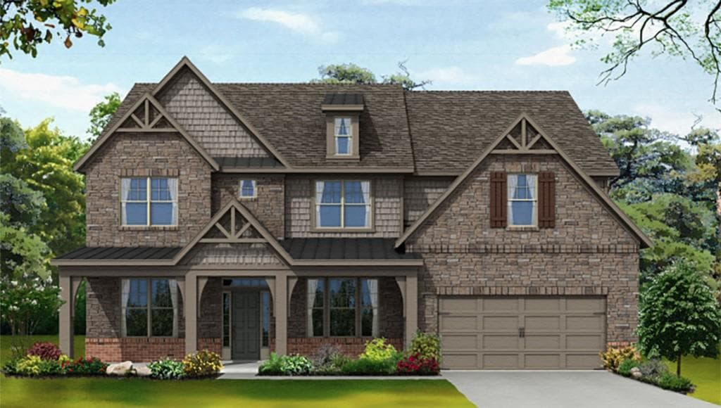 5 bedroom, 3,557 sq ft single family residence sold at 7305 Oldbury Place, Cumming, GA 30040
