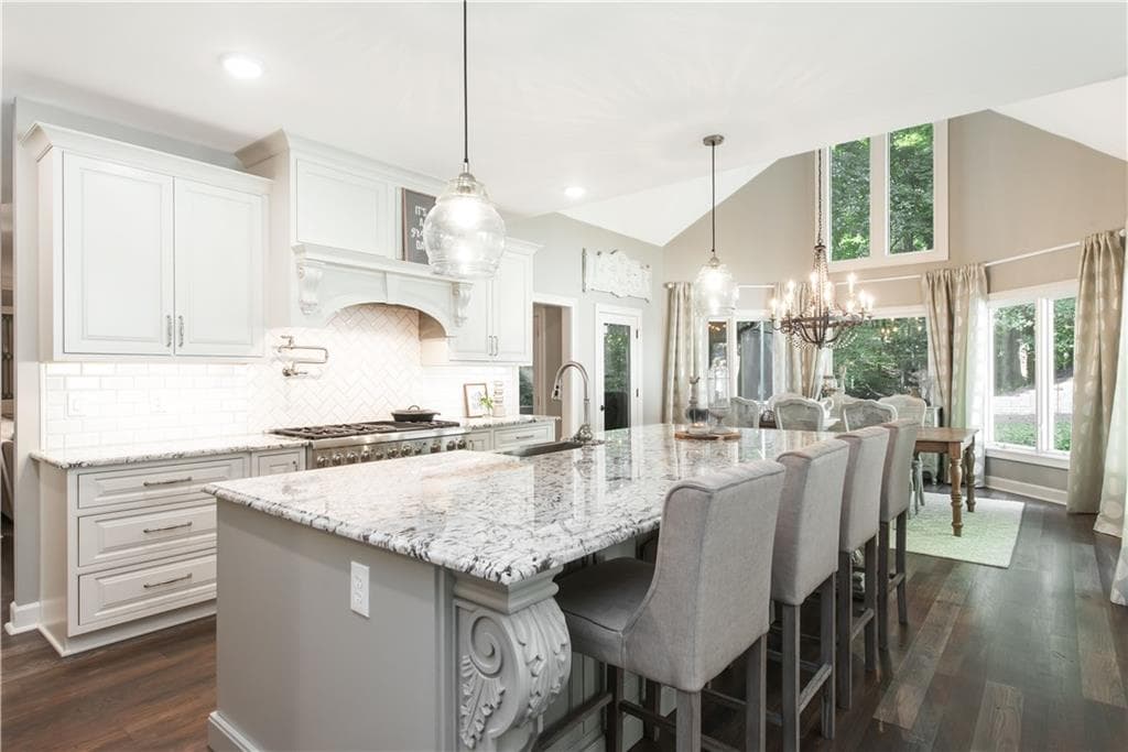 4 bedroom, 5,345 sq ft single family residence sold at 12960 Bucksport Drive, Roswell, GA 30075