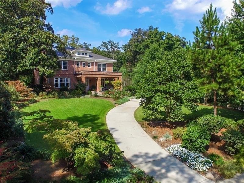 6 bedroom, 7,681 sq ft single family residence sold at 1000 Springdale Road, Atlanta, GA 30306