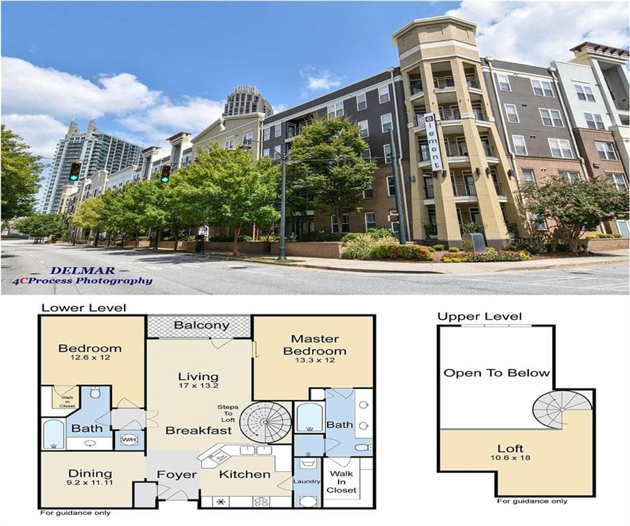 2 bedroom, 1,338 sq ft condominium sold at 390 17th Street 6024, Atlanta, GA 30363
