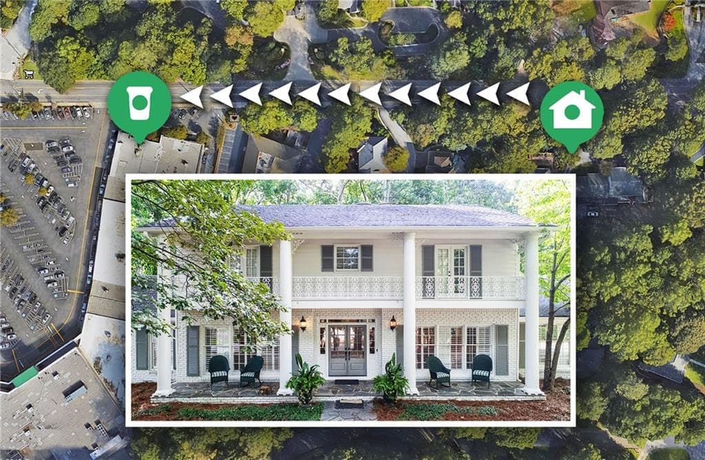 5 bedroom, 6,092 sq ft single family residence sold at 1190 W Paces Ferry Road, Atlanta, GA 30327