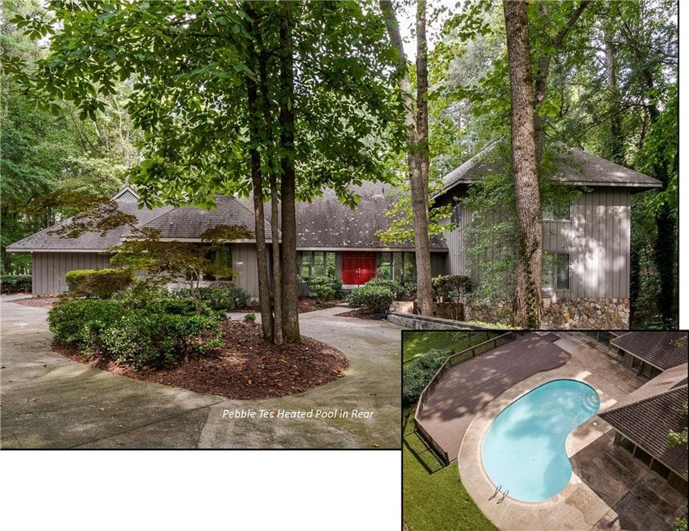 6 bedroom, 7,458 sq ft single family residence sold at 9610 Farmbrook Lane, Alpharetta, GA 30022
