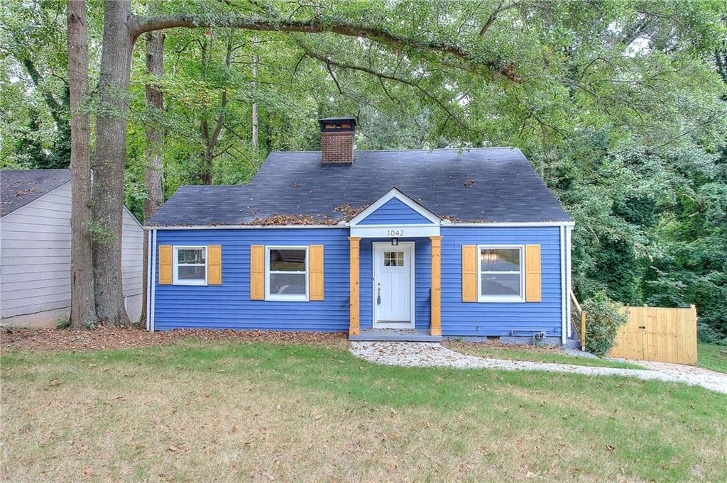 3 bedroom, 1,320 sq ft single family residence sold at 1042 Orlando Place, Atlanta, GA 30311