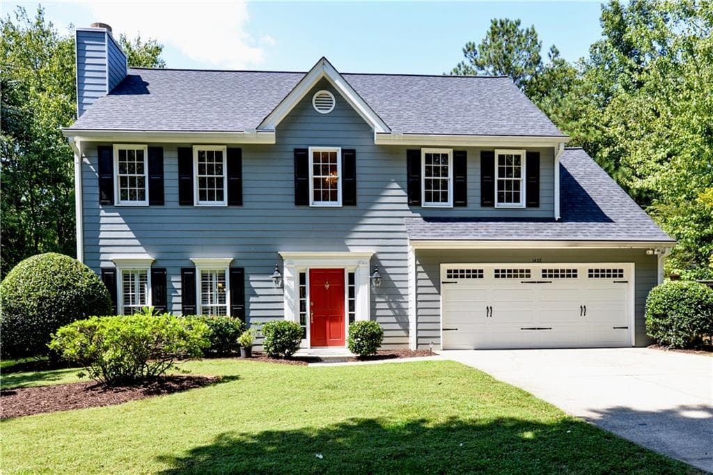 3 bedroom, 2,182 sq ft single family residence sold at 1407 Salem Drive, Alpharetta, GA 30009