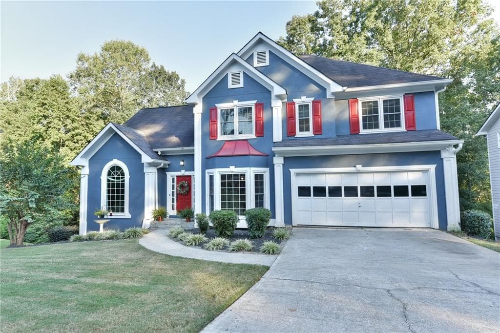 5 bedroom, 4,712 sq ft single family residence sold at 1271 Riverfall Lane, Lawrenceville, GA 30043