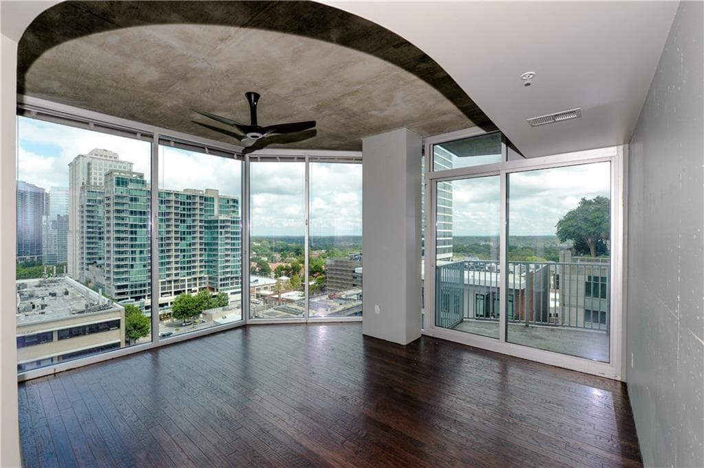 2 bedroom, 1,168 sq ft condominium sold at 860 Peachtree Street 1201, Atlanta, GA 30308