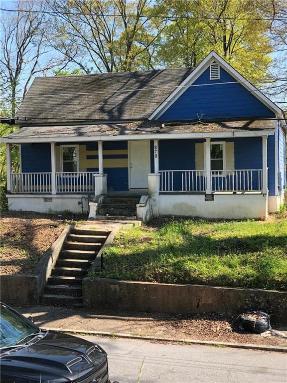 4 bedroom, 1,550 sq ft single family residence sold at 878 Neal Street, Atlanta, GA 30314