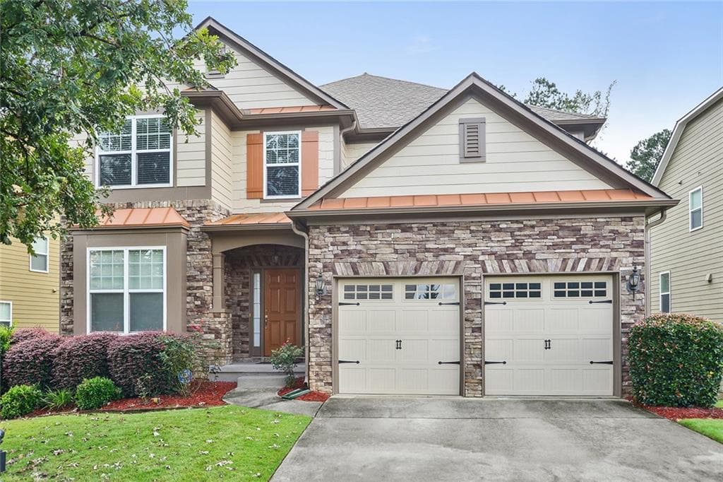 6 bedroom, 5,350 sq ft single family residence sold at 5705 Beaver Ridge Drive, Cumming, GA 30040