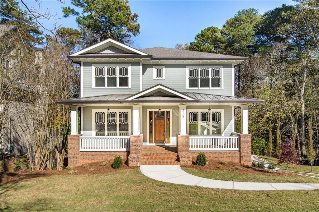 6 bedroom, 4,362 sq ft single family residence sold at 315 Huron Street, Decatur, GA 30030