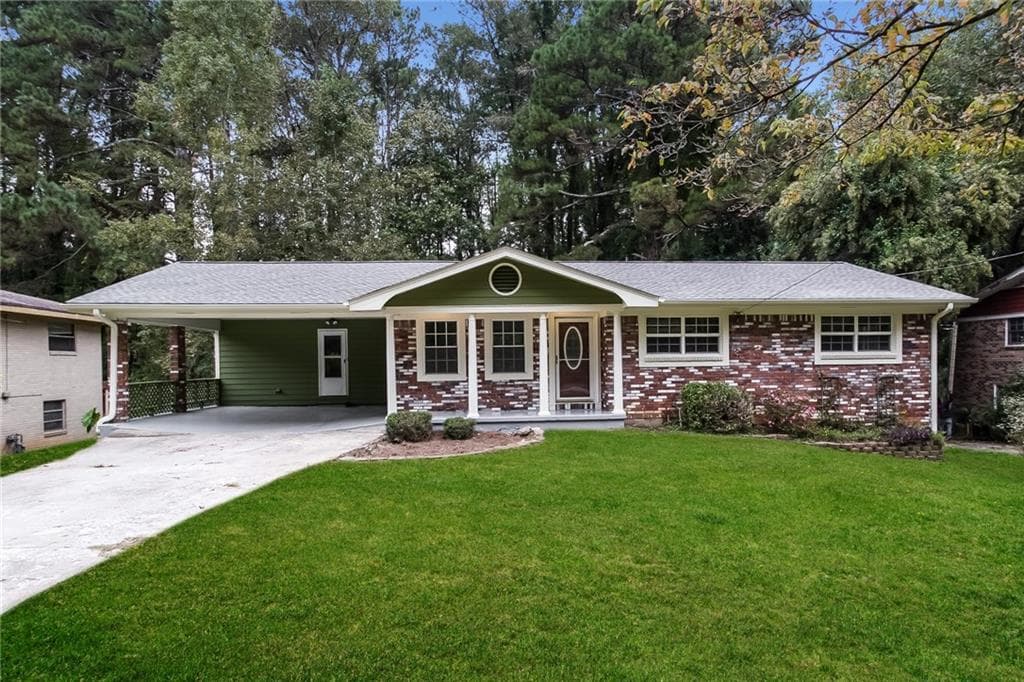 4 bedroom, 1,344 sq ft single family residence sold at 3555 Dale Lane, Atlanta, GA 30331