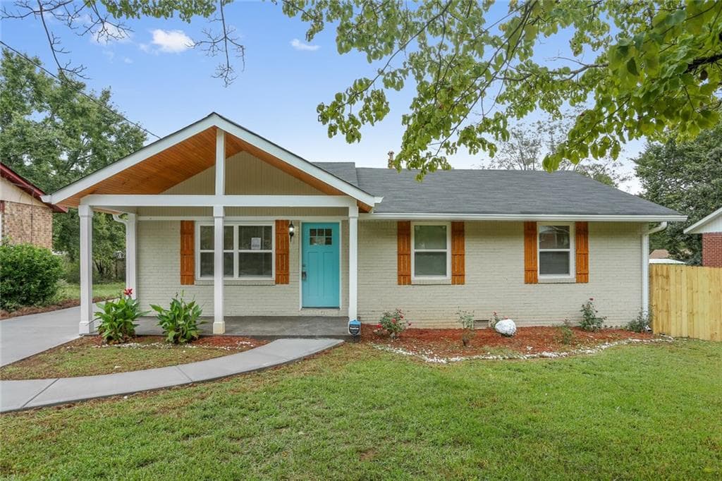 3 bedroom, 1,033 sq ft single family residence sold at 1198 Kipling Street, Atlanta, GA 30315