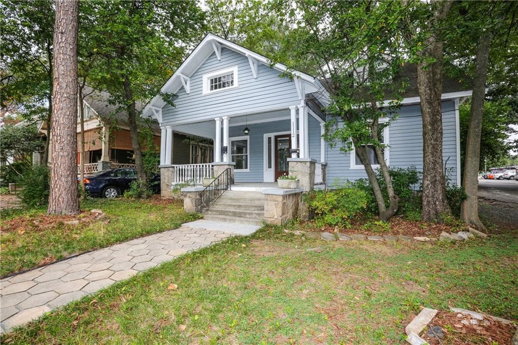 4 bedroom single family residence sold at 1112 Colquitt Avenue, Atlanta, GA 30307
