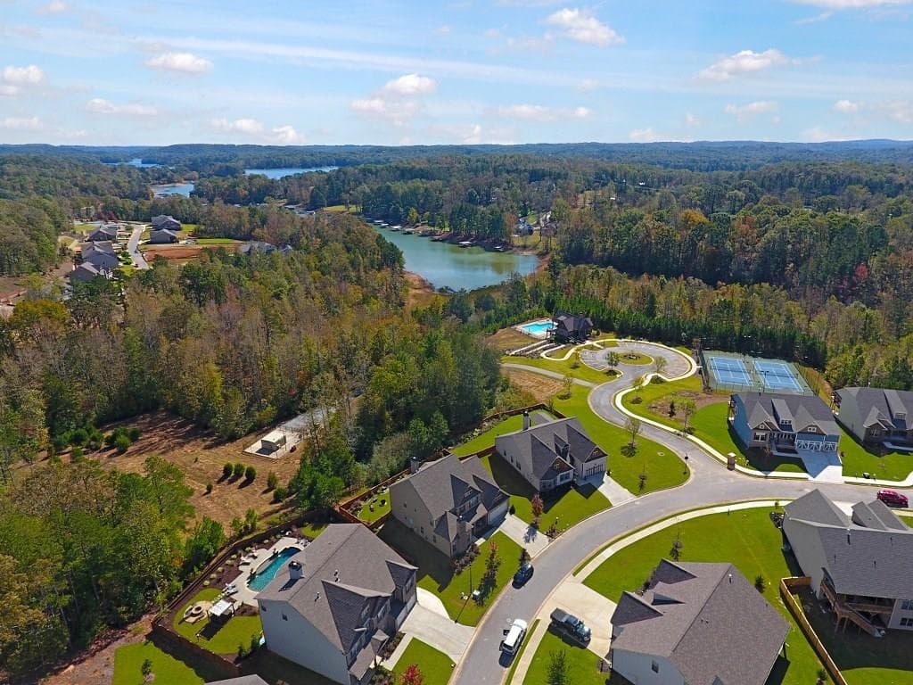 6 bedroom, 5,165 sq ft single family residence sold at 41 Lake Sydney Drive, Dawsonville, GA 30534