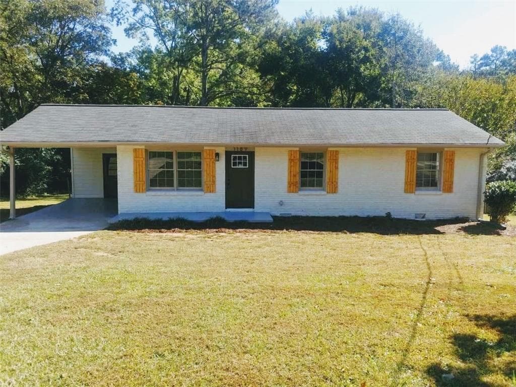 3 bedroom, 1,050 sq ft single family residence sold at 1189 Azalea Circle, Marietta, GA 30062