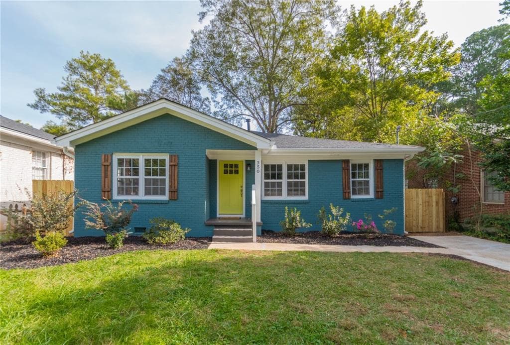 3 bedroom, 1,458 sq ft single family residence sold at 350 Hooper Street, Atlanta, GA 30317