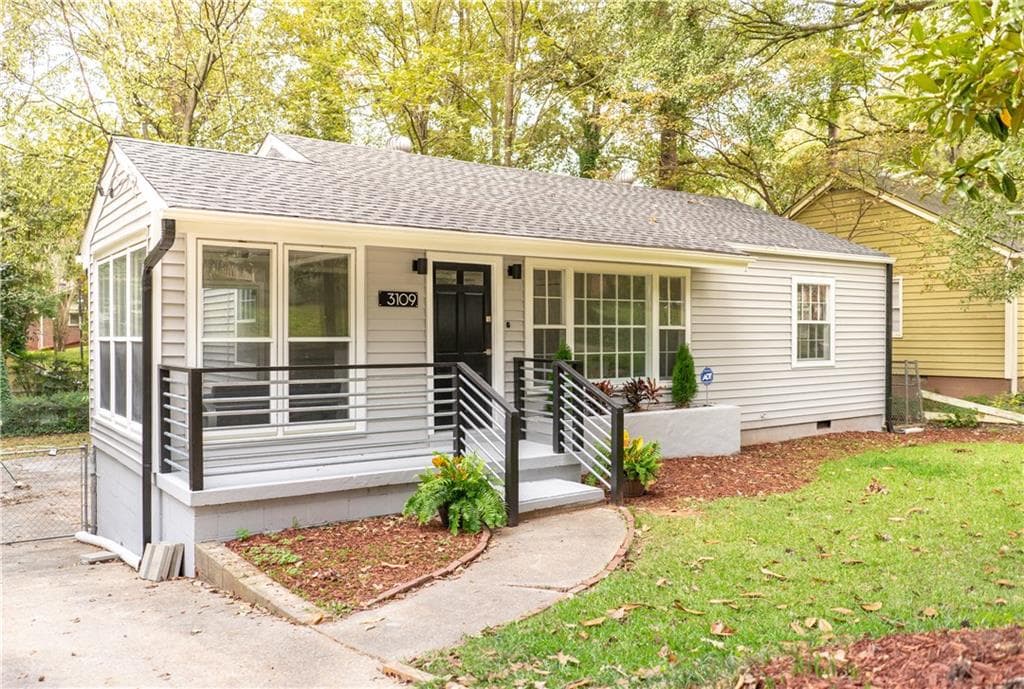 2 bedroom single family residence sold at 3109 Cloverhurst Drive, East Point, GA 30344