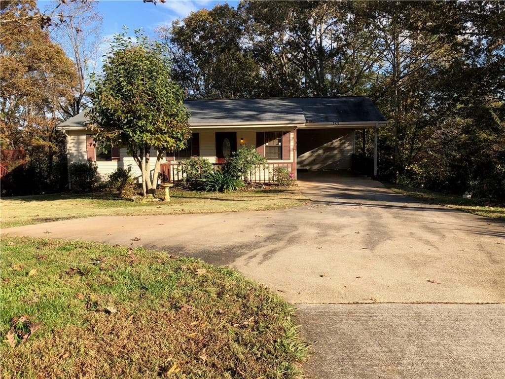 3 bedroom, 1,092 sq ft single family residence sold at 5537 Little Mill Road, Buford, GA 30518