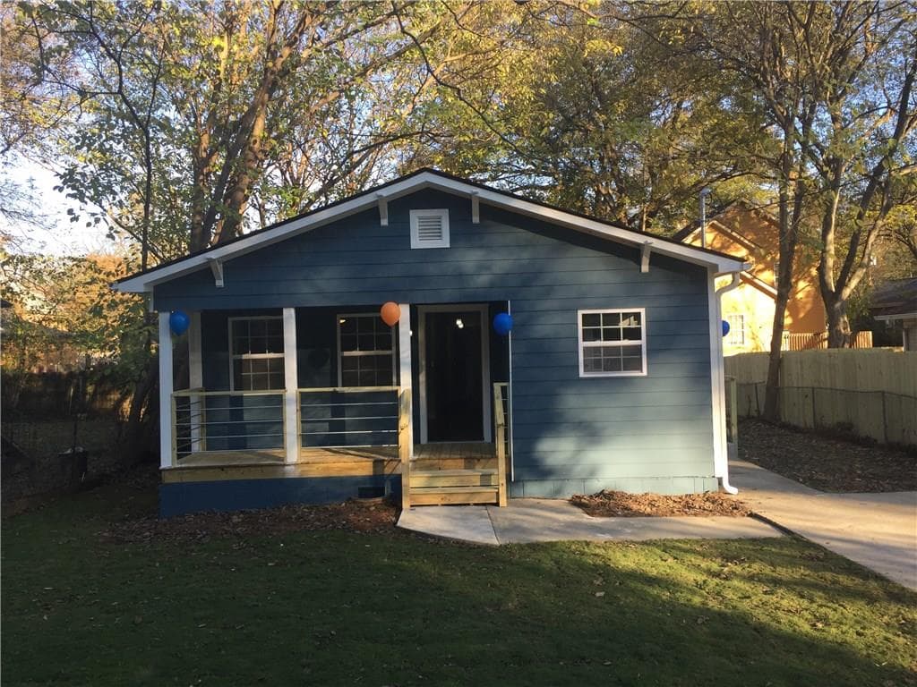 3 bedroom, 1,077 sq ft single family residence sold at 1054 Hubbard Street, Atlanta, GA 30310