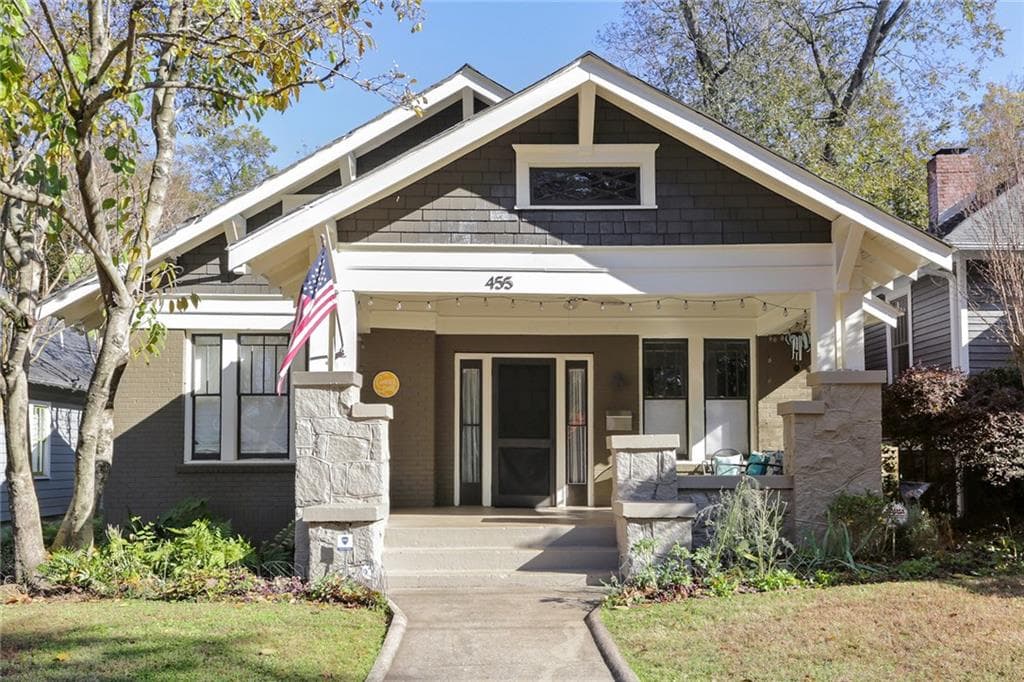 3 bedroom, 2,302 sq ft single family residence sold at 455 Candler Street, Atlanta, GA 30307
