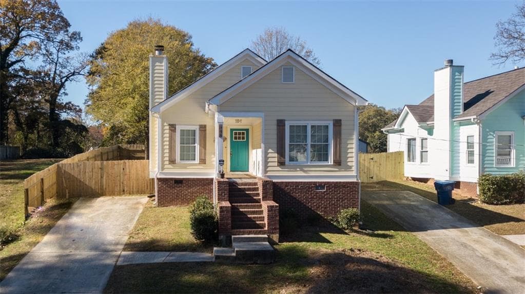 3 bedroom, 1,341 sq ft single family residence sold at 331 Inman Street, Atlanta, GA 30310